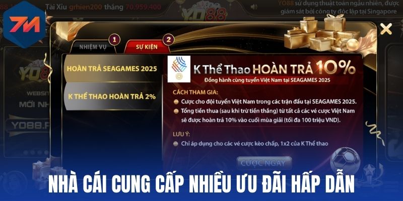 Yo88 - Nhà Cái Uy Tín, Kèo Cược Đa Dạng Và Xanh Chín 2 Nhà cái cung cấp nhiều ưu đãi hấp dẫn