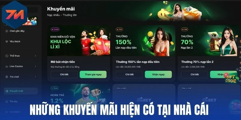86Bet - Điểm Đến Cá Cược Hấp Dẫn, Thắng Lớn Mỗi Ngày 2 Những khuyến mãi hiện có tại nhà cái